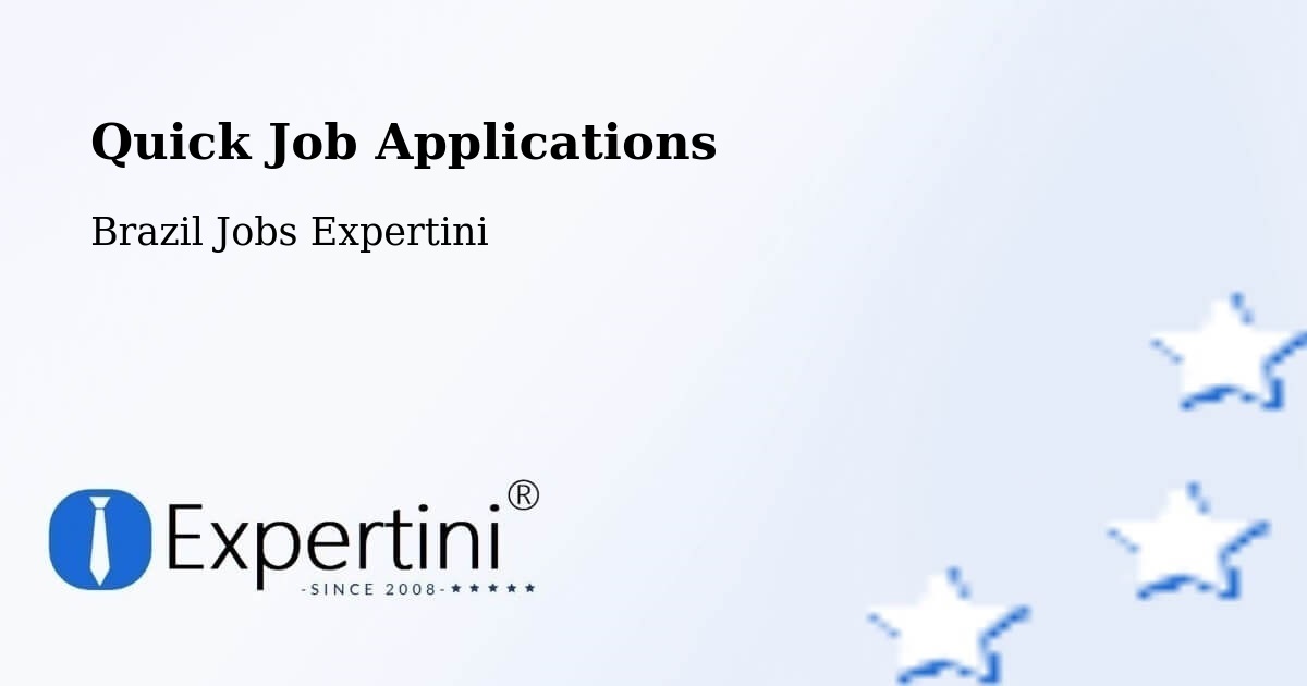Quick Apply Feature – Macaíba - Brazil Jobs Expertini